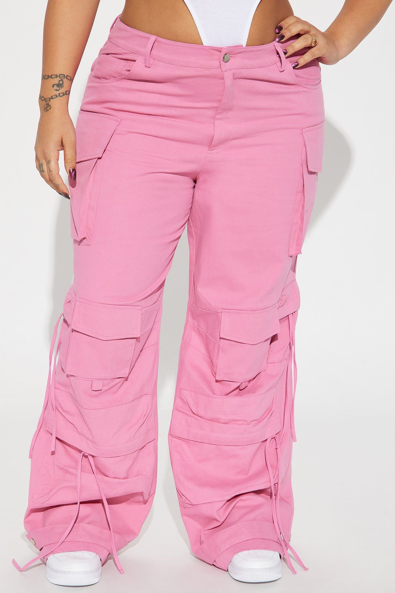 On My Hot Girl Walk Cargo Pant - Pink sold by Fashion Nova product image thumbnail 5