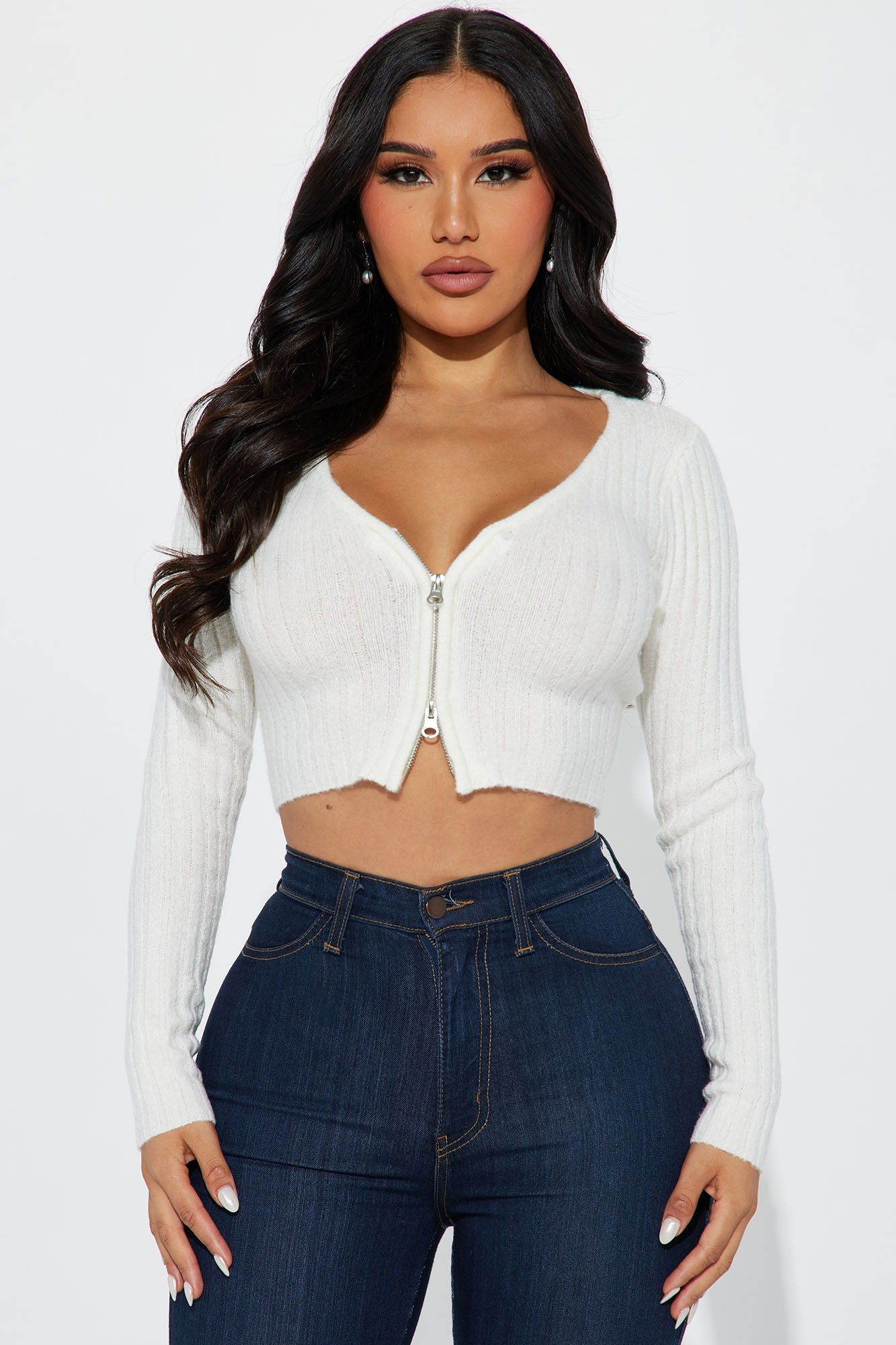Girls Day Out Sweater - Ivory sold by Fashion Nova