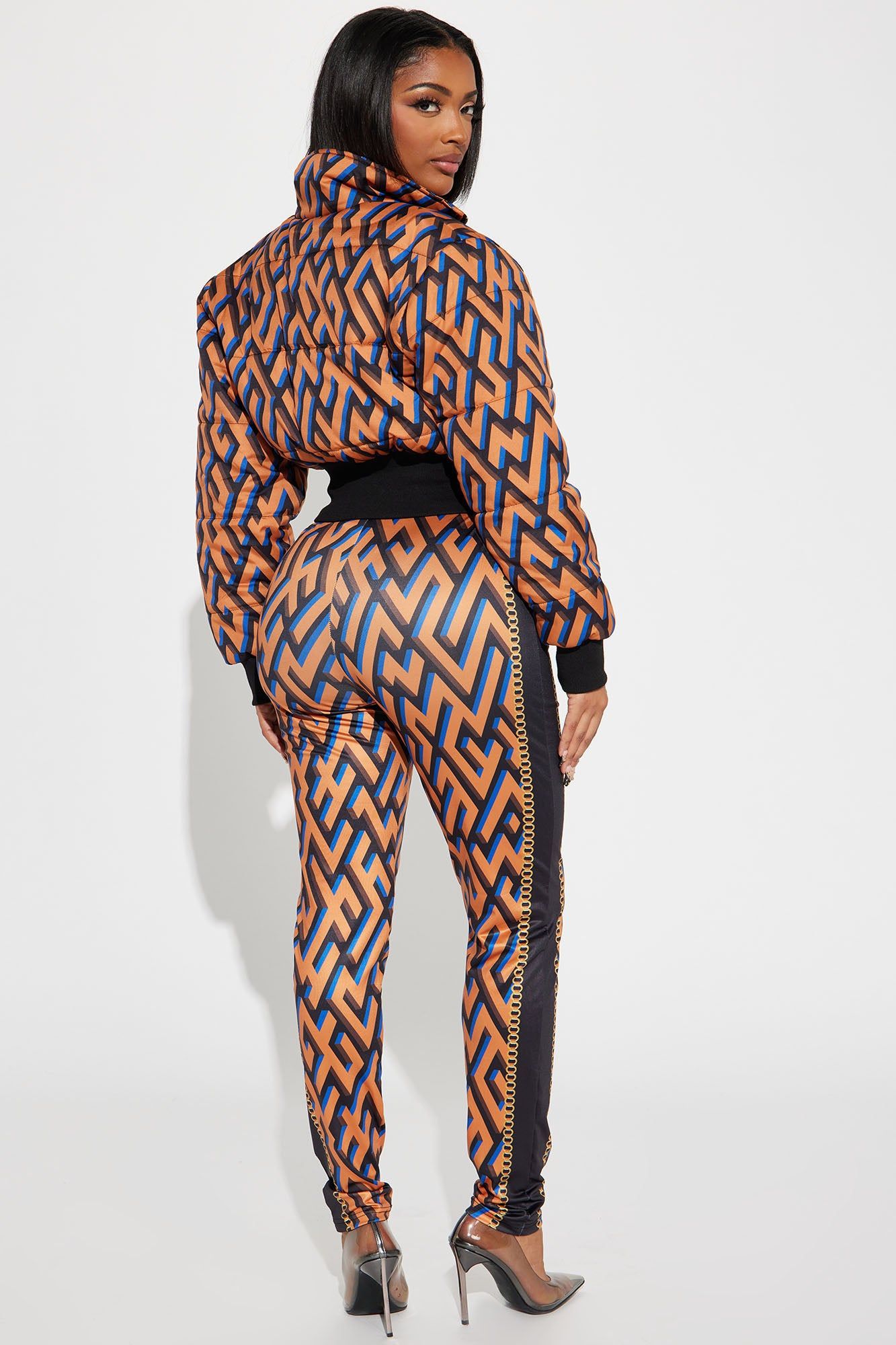 Expensive Taste Legging Set - Taupe/combo sold by Fashion Nova product image thumbnail 3