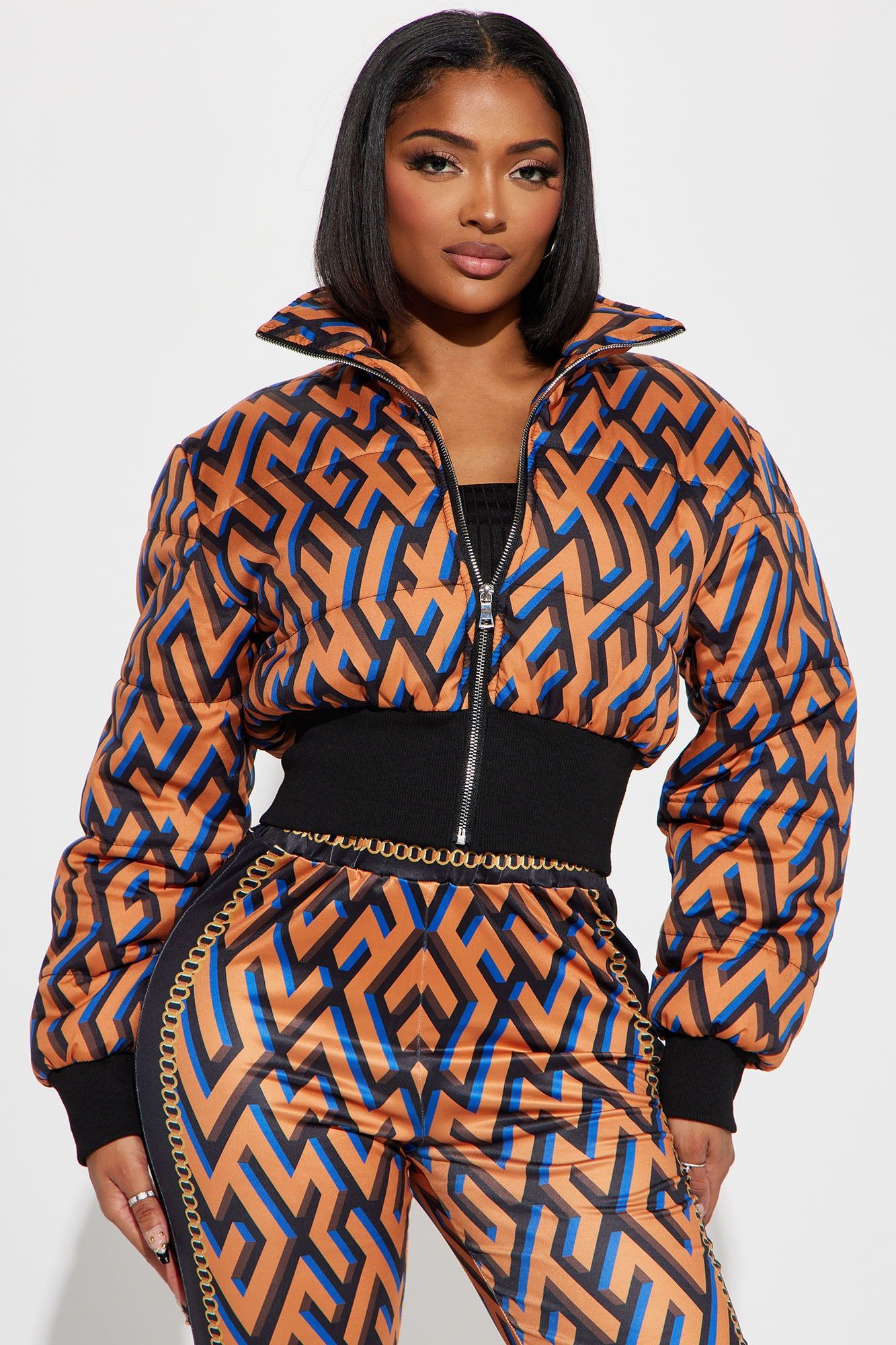 Expensive Taste Legging Set - Taupe/combo sold by Fashion Nova product image thumbnail 2