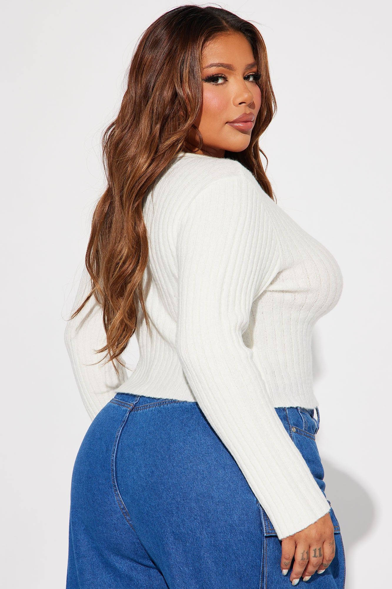 Girls Day Out Sweater - Ivory sold by Fashion Nova product image thumbnail 6
