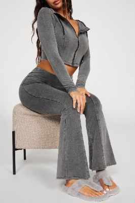 Oh So Comfy Slippers - Grey sold by Fashion Nova