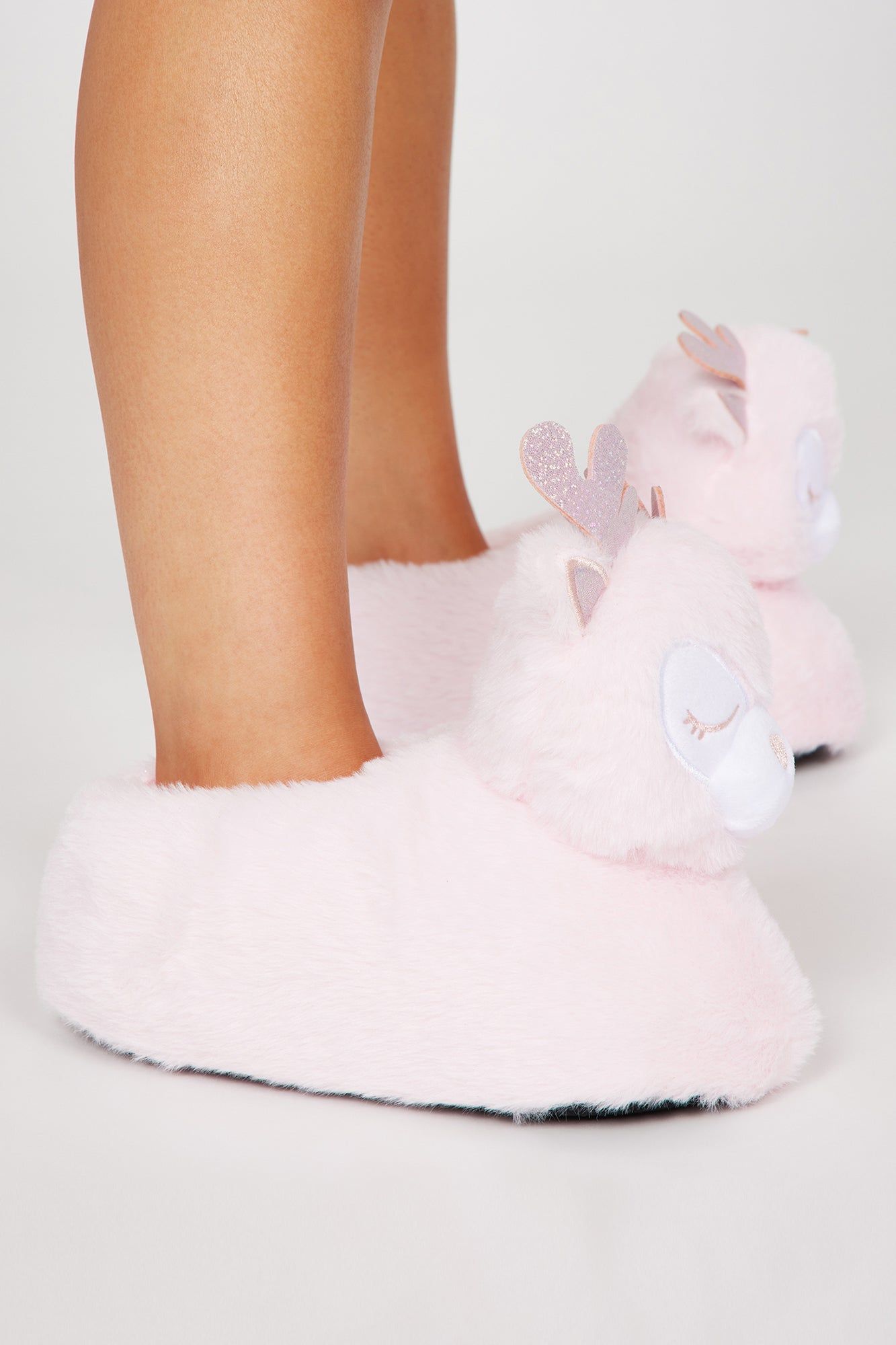 Holiday Cheer Slippers - Pink sold by Fashion Nova product image thumbnail 3