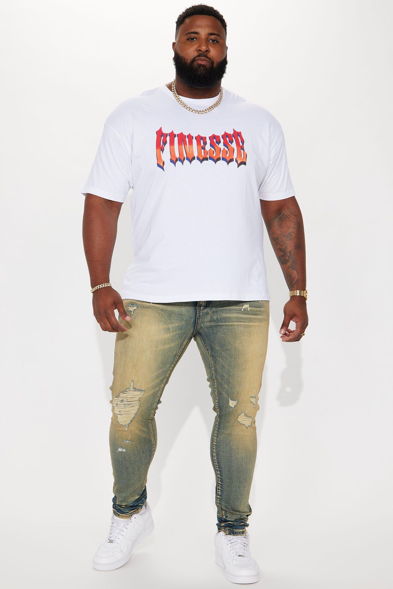 Finesse Motorcycle Short Sleeve Tee - White sold by Fashion Nova product image thumbnail 5