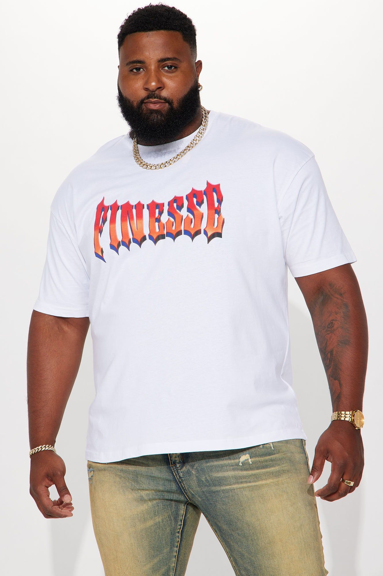 Finesse Motorcycle Short Sleeve Tee - White sold by Fashion Nova product image thumbnail 2