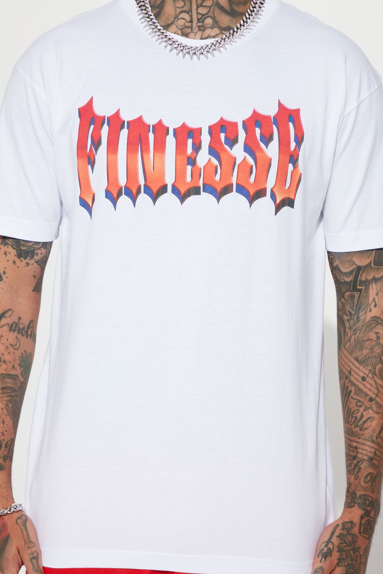 Finesse Motorcycle Short Sleeve Tee - White sold by Fashion Nova product image thumbnail 4