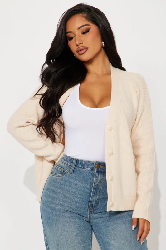 Day Dream Cardigan - Oatmeal sold by Fashion Nova