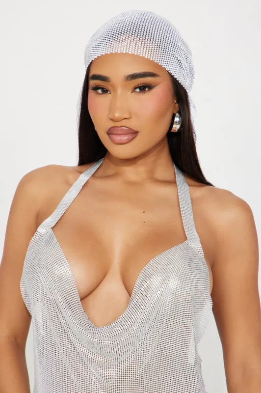 Bad Gal Head Wrap - White sold by Fashion Nova
