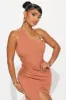 Cruising Linen Maxi Dress - Marsala sold by Fashion Nova