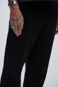Mac Chino Straight Pants - Black sold by Fashion Nova