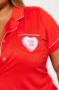 Luv Me PJ Short Set - Red sold by Fashion Nova