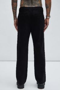 Mac Chino Straight Pants - Black sold by Fashion Nova