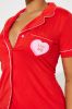 Luv Me PJ Short Set - Red sold by Fashion Nova