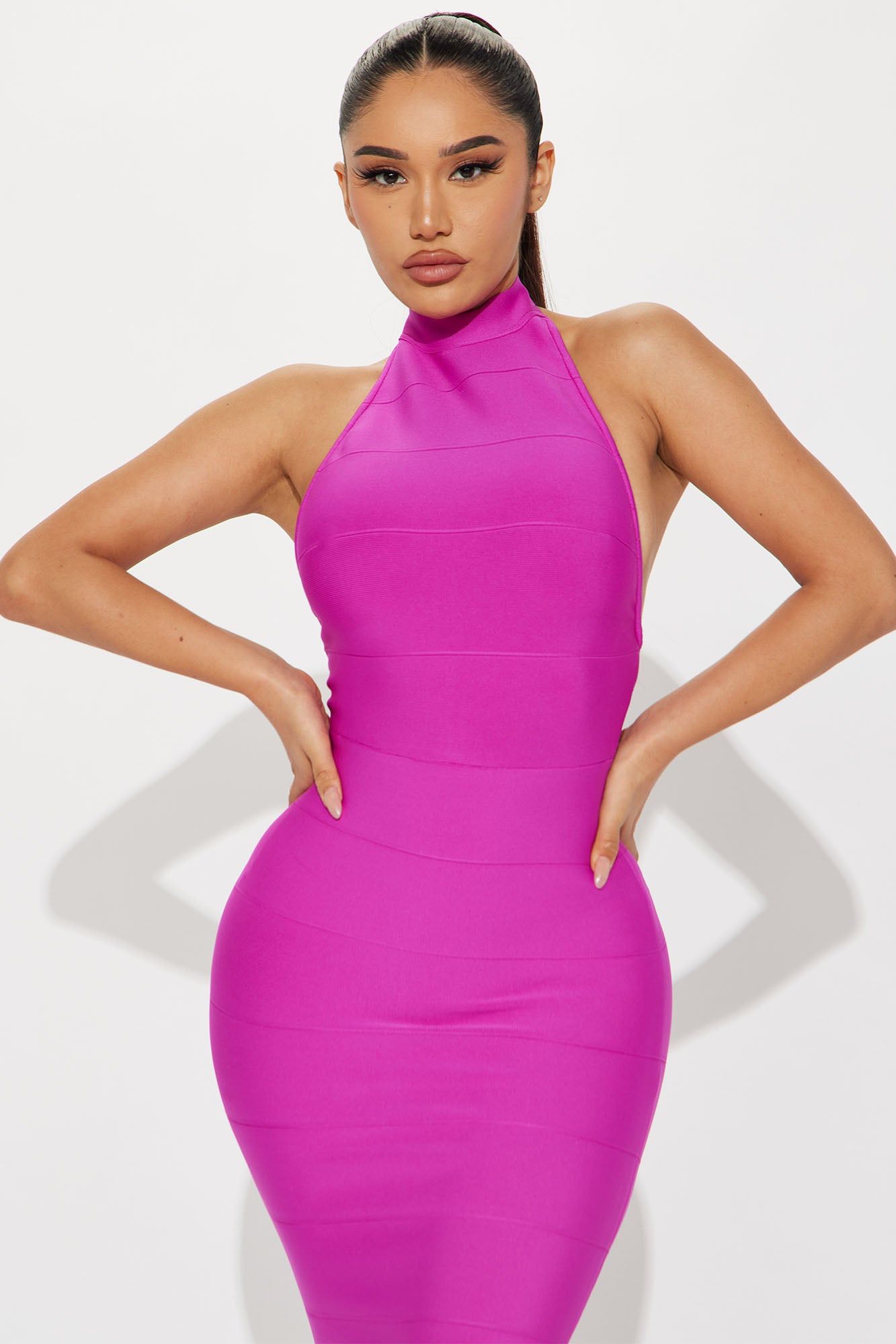 Such A Beauty Necklace and Earring Set - Silver sold by Fashion Nova