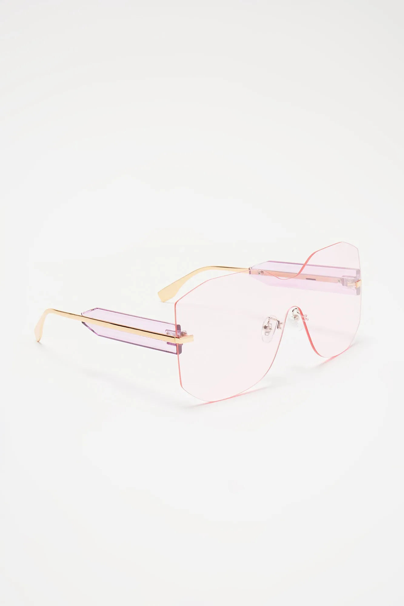 Dreaming Of Summer Sunlasses - Pink sold by Fashion Nova product image thumbnail 4