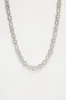 Want All The Rhinestones Necklace - Silver sold by Fashion Nova