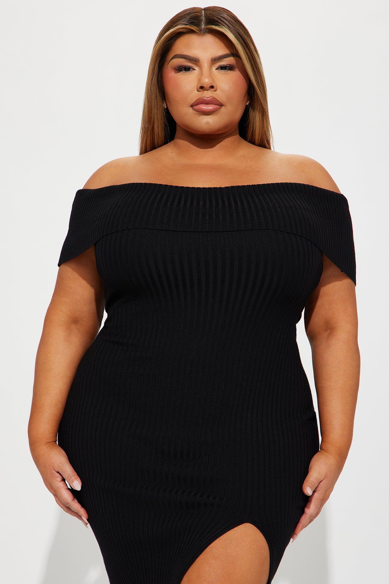 Adrienne Sweater Midi Dress - Black sold by Fashion Nova product image thumbnail 5