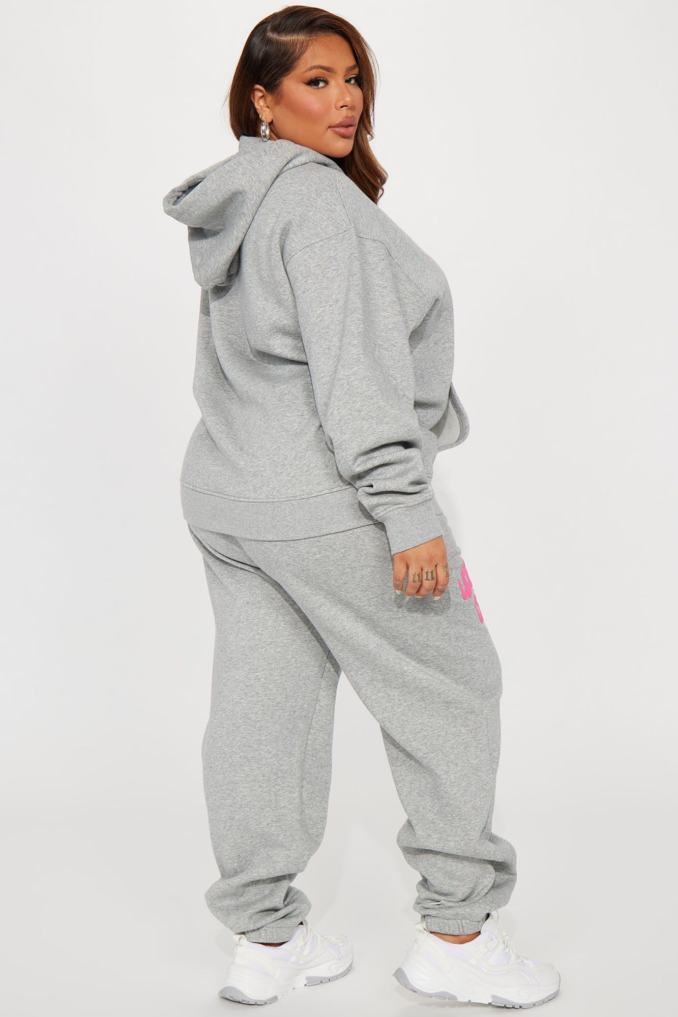 Leisure Day Jogger Set - Heather Grey sold by Fashion Nova product image thumbnail 8