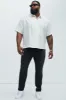 Blexy Pleated Shirt - White sold by Fashion Nova