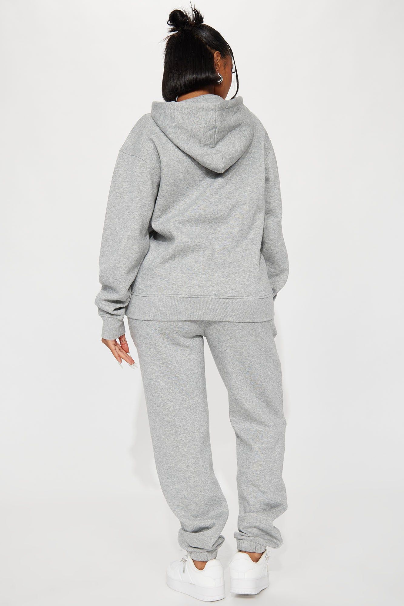 Leisure Day Jogger Set - Heather Grey sold by Fashion Nova product image thumbnail 4