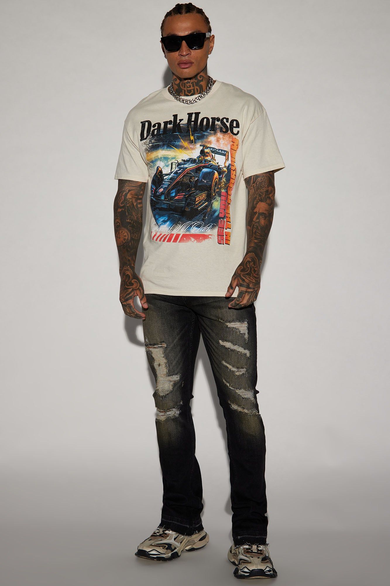 The Underdog Short Sleeve Tee - Off White sold by Fashion Nova product image thumbnail 4