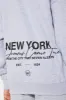 Mini Dreams Come True In New York Hoodie - Grey sold by Fashion Nova