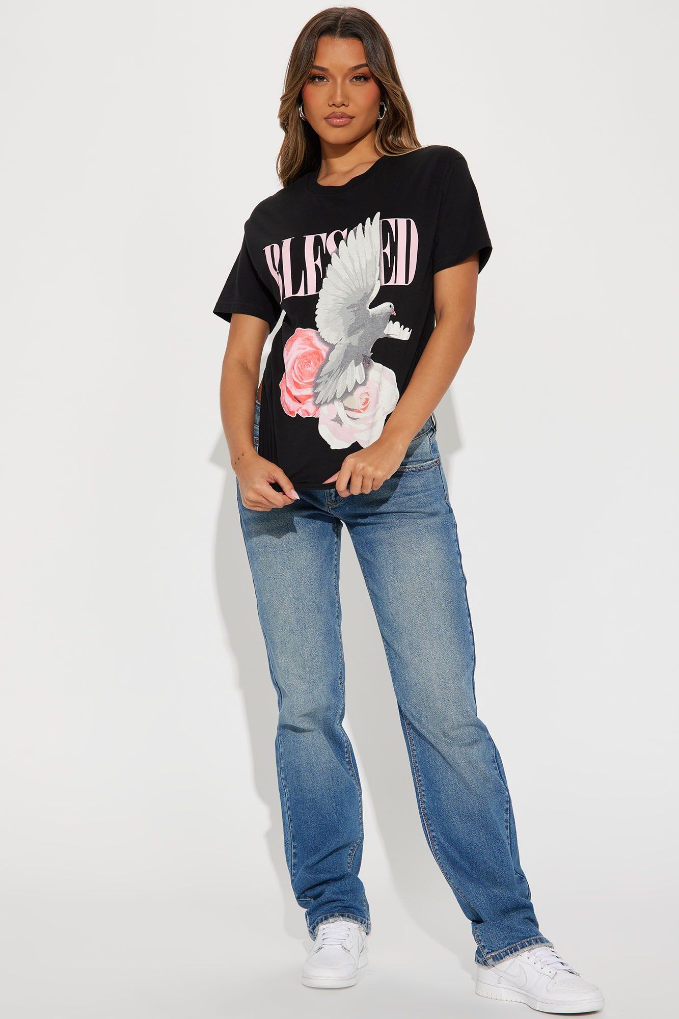 Forever Blessed Graphic Tee - Black sold by Fashion Nova product image thumbnail 2