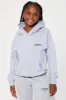 Mini Dreams Come True In New York Hoodie - Grey sold by Fashion Nova