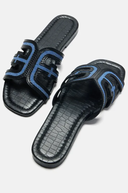 Leighton Cut Out Sandals - Black sold by Fashion Nova