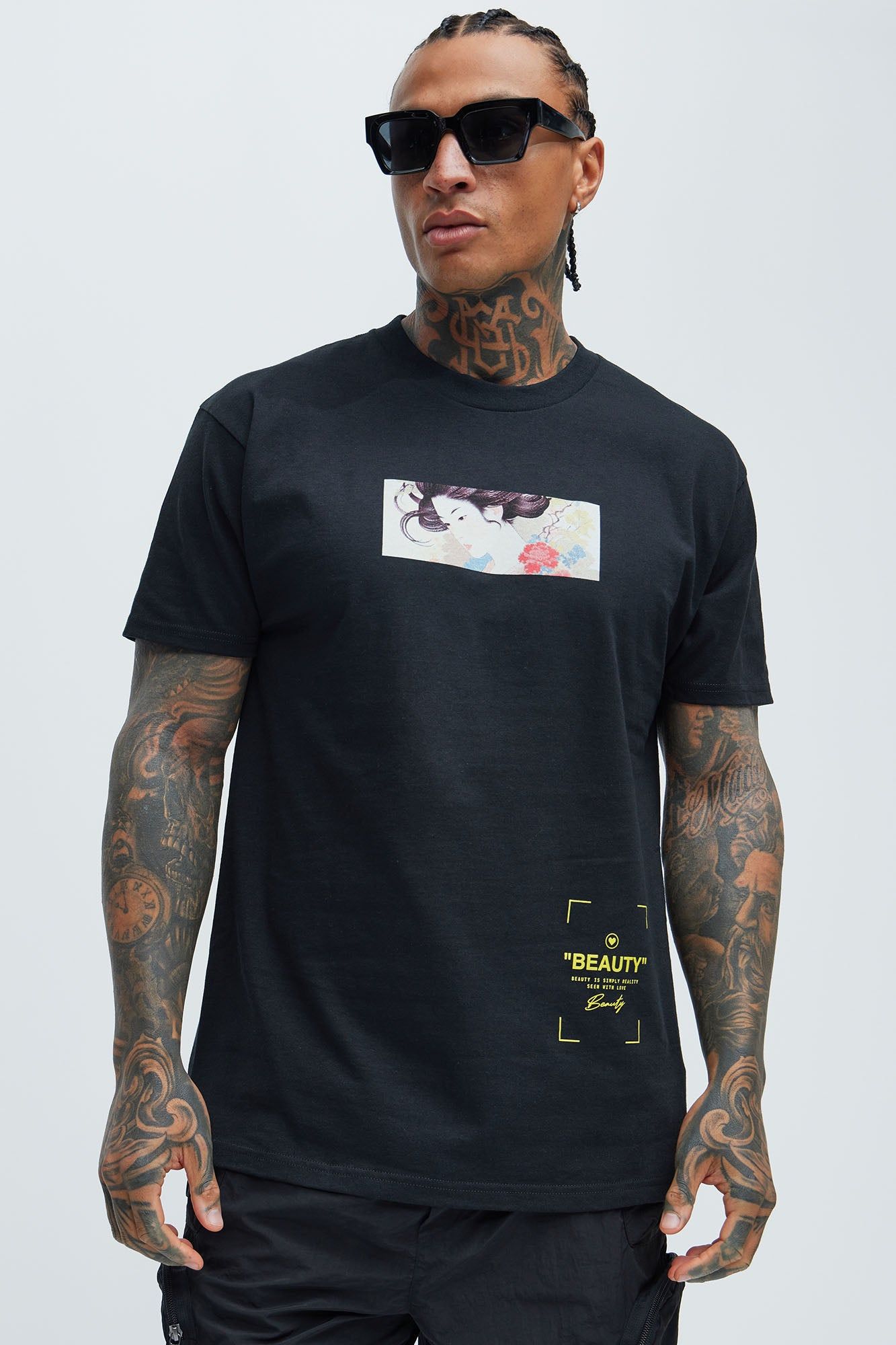 See With Love Short Sleeve Tee - Black sold by Fashion Nova product image thumbnail 2