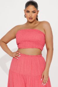 Lost In Paradise Skirt Set - Orange sold by Fashion Nova