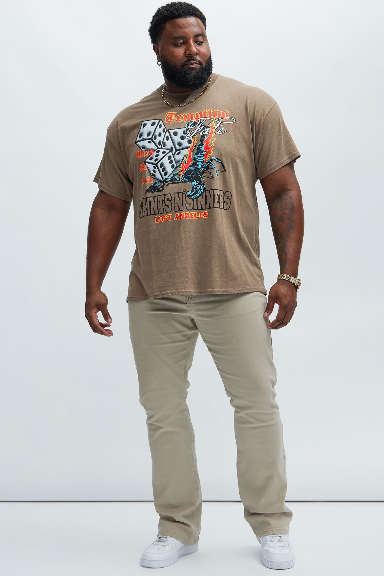 Fate Wishing Short Sleeve Tee - Tan sold by Fashion Nova product image thumbnail 5