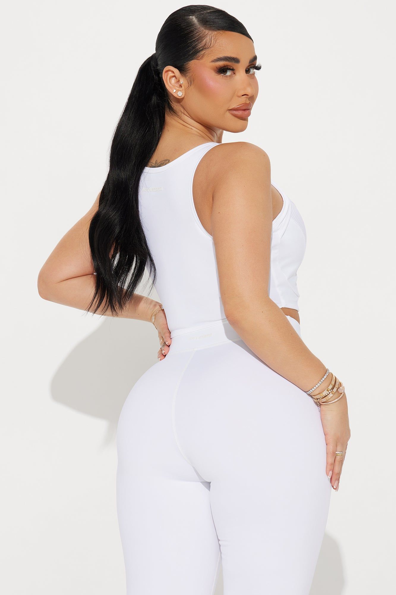 Bodyshot Elevate Sports Bra - White sold by Fashion Nova product image thumbnail 3