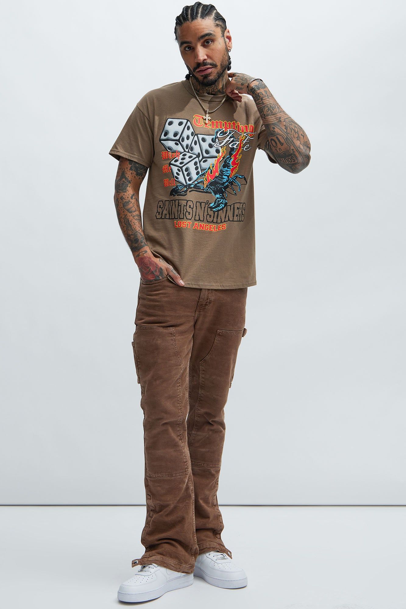 Fate Wishing Short Sleeve Tee - Tan sold by Fashion Nova product image thumbnail 2