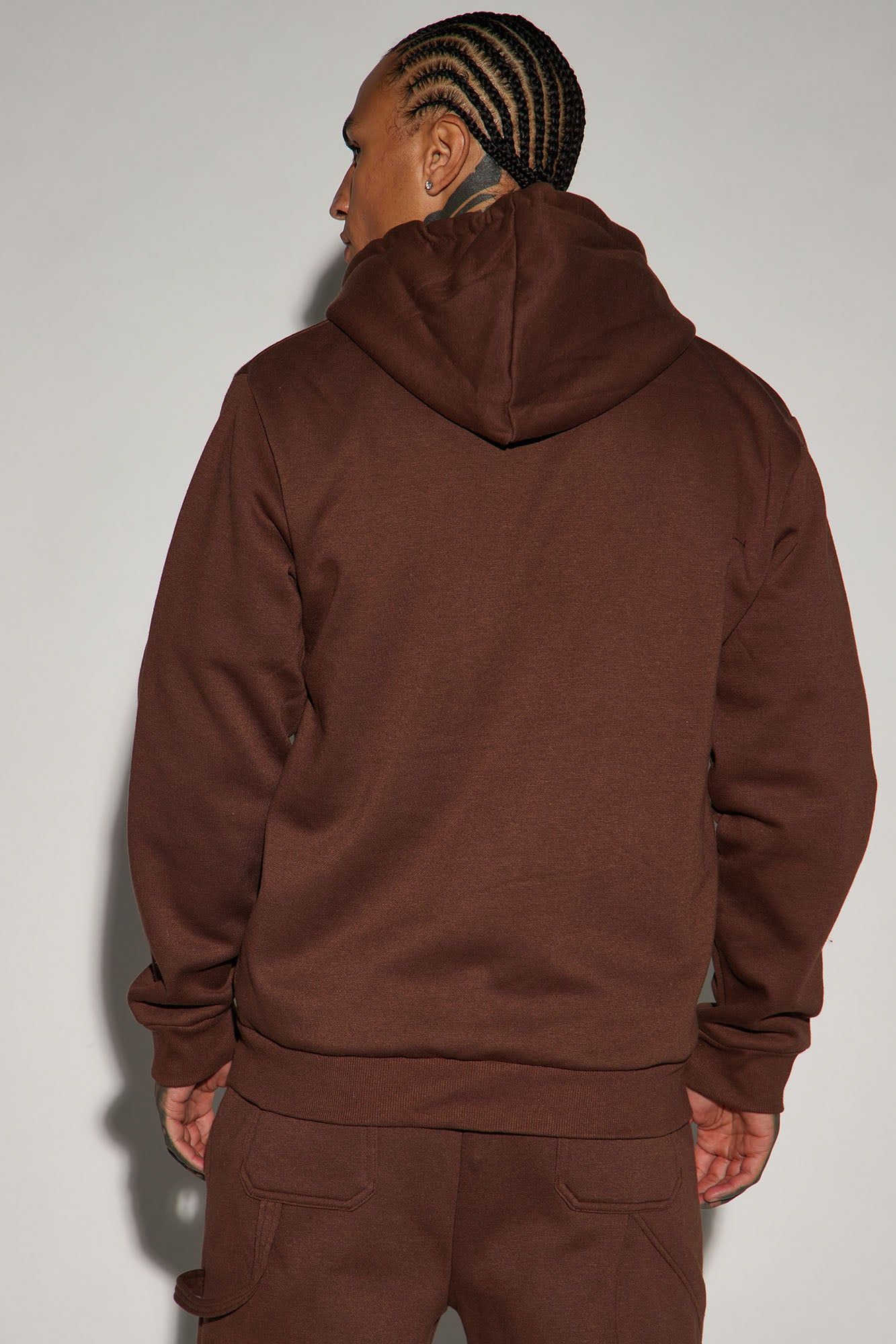 Trapwoods Zip Hoodie - Brown sold by Fashion Nova product image thumbnail 3