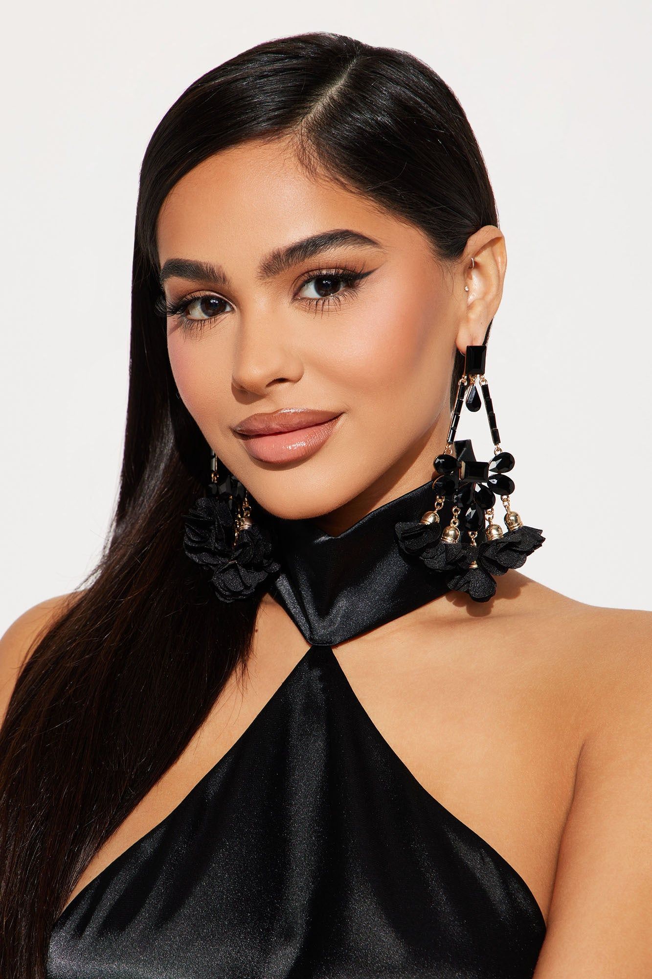Rosy Amour Earrings - Black sold by Fashion Nova product image thumbnail 2