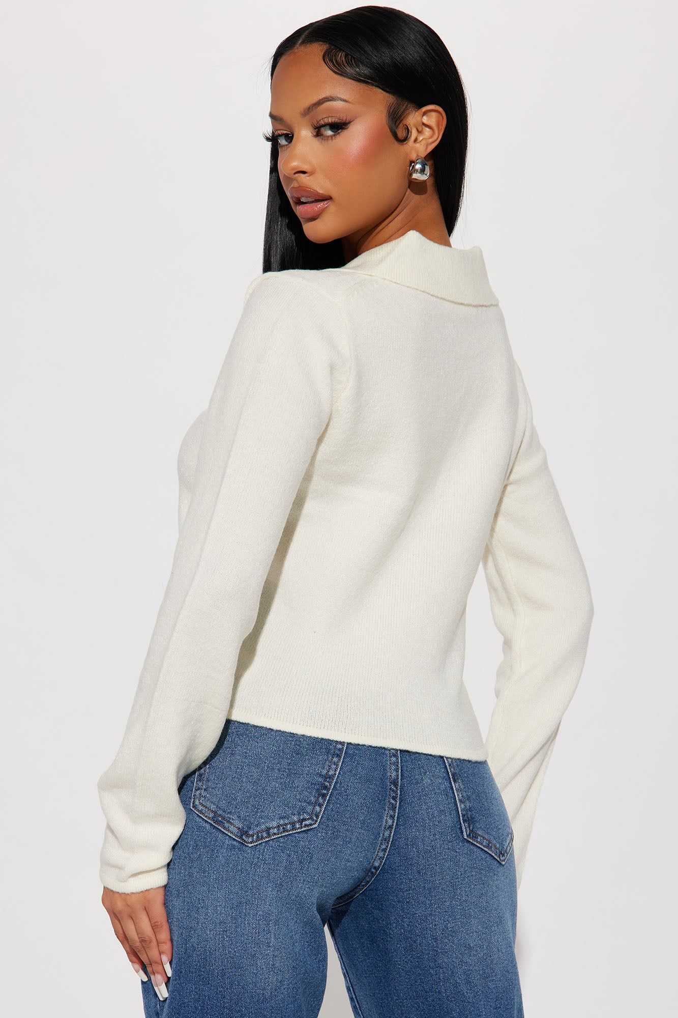 Irina Cardigan - Cream sold by Fashion Nova product image thumbnail 3