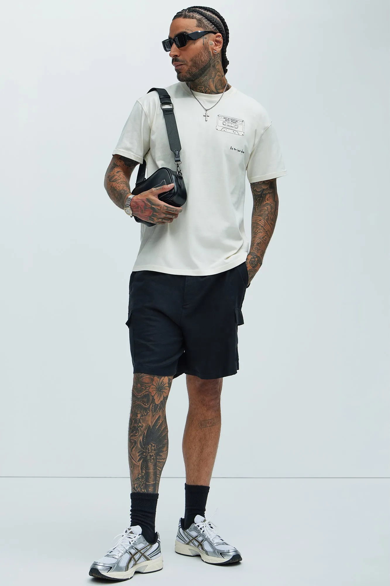 World Music Concert Short Sleeve Tee - Cream sold by Fashion Nova product image thumbnail 2