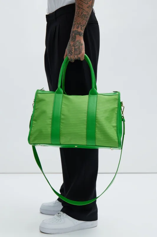 On The Set Duffle Bag - Green sold by Fashion Nova
