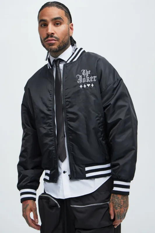The Joker Chaos Jacket - Black sold by Fashion Nova