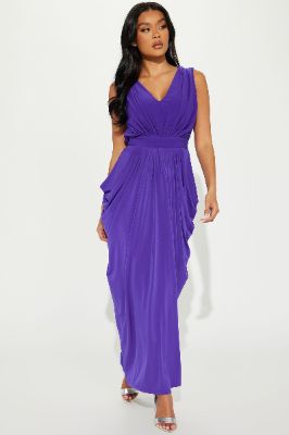 Who Me Maxi Dress - Purple sold by Fashion Nova