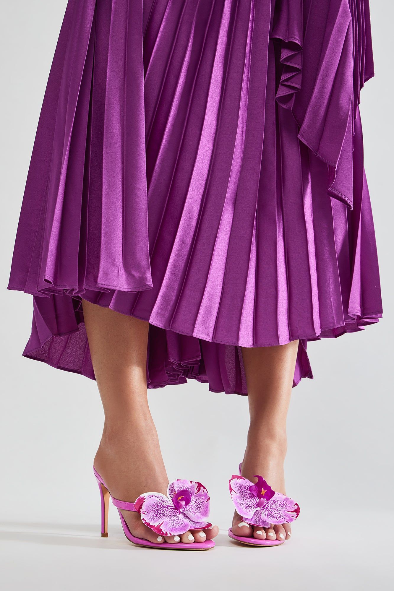 Floral Girl Heeled Sandals - Pink sold by Fashion Nova product image thumbnail 2