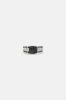 Blacked Out Stainless Ring - Black/Silver sold by Fashion Nova