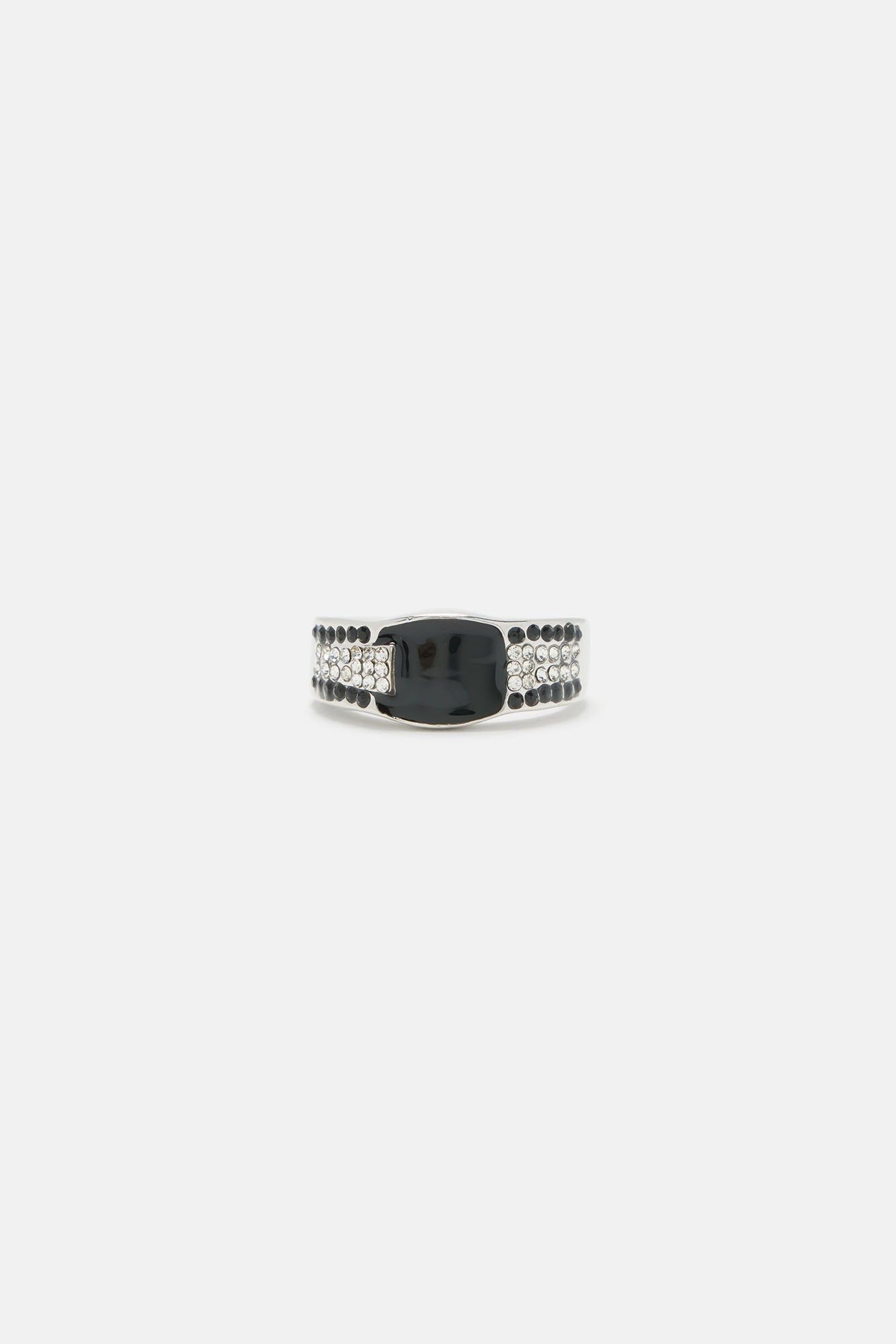 Blacked Out Stainless Ring - Black/Silver sold by Fashion Nova product image thumbnail 2