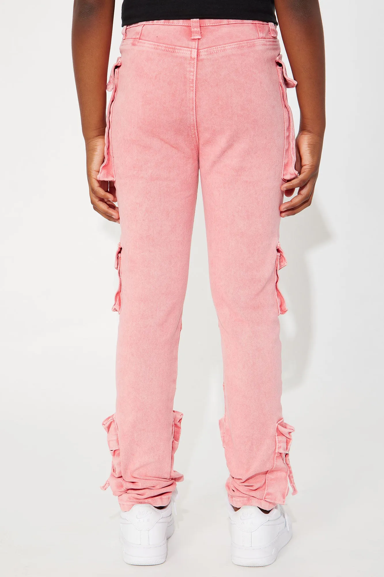 Mini Lily Escape Cargo Pants - Pink sold by Fashion Nova product image thumbnail 3