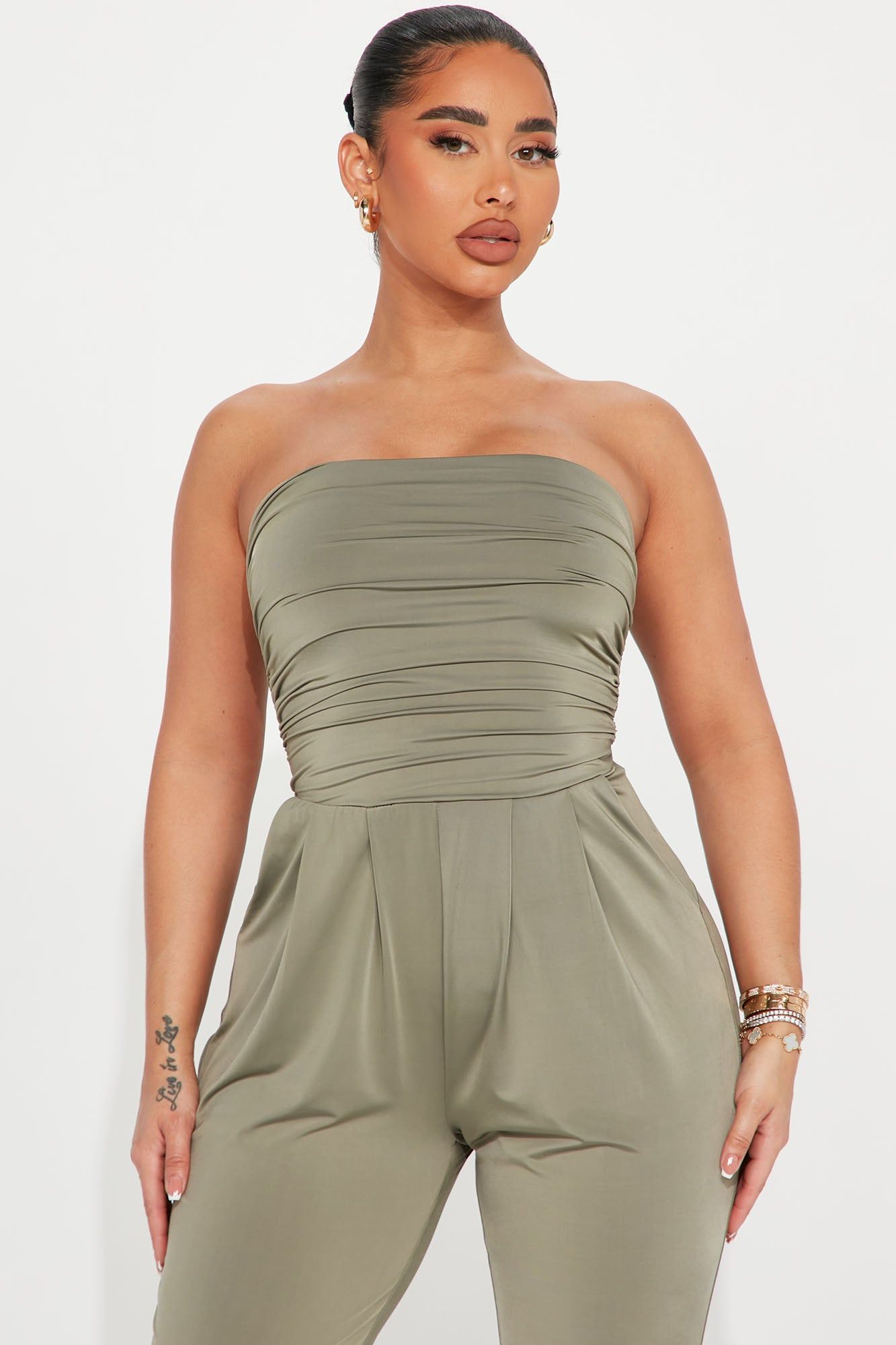 Kelli Jumpsuit - Sage sold by Fashion Nova product image thumbnail 2