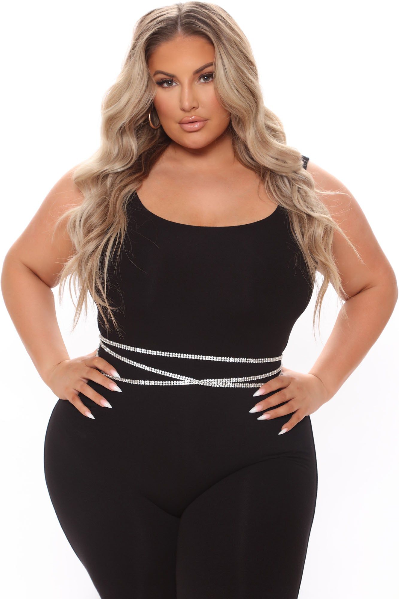 Wrap Me Up Rhinestone Belt - Silver sold by Fashion Nova product image thumbnail 5