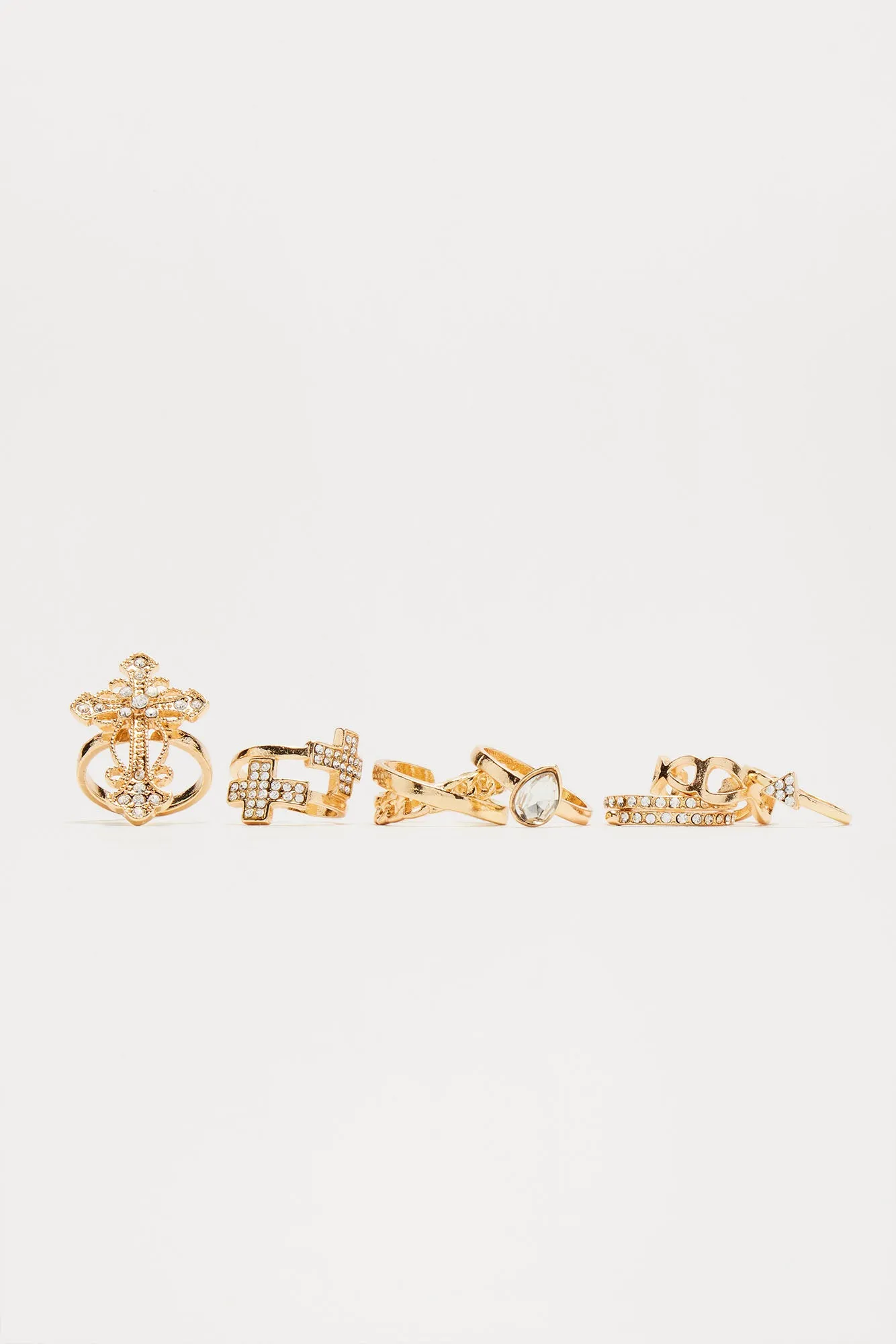Cheers To New Blessings Ring Set - Gold sold by Fashion Nova product image thumbnail 3