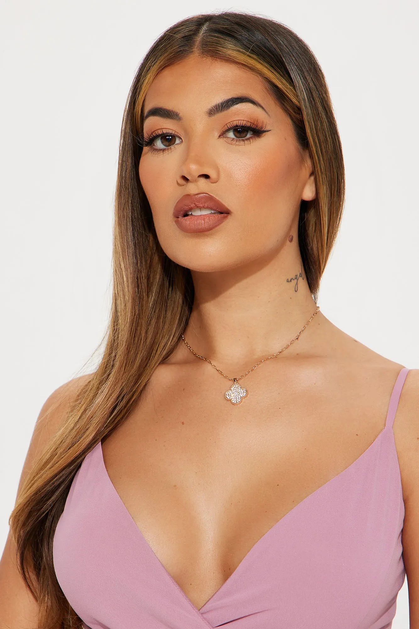Luckiest Lucy Necklace - Gold sold by Fashion Nova product image thumbnail 2