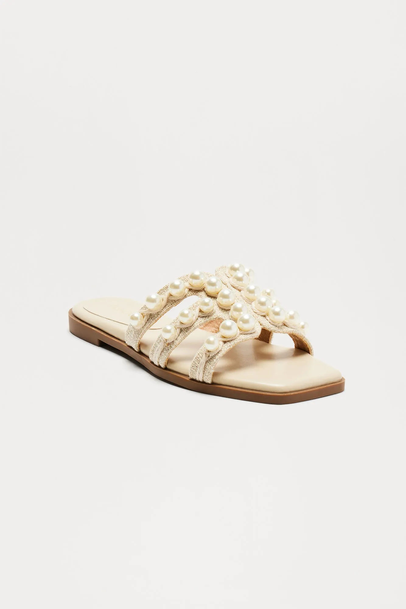 Tabitha Pearl Sandals - Nude sold by Fashion Nova product image thumbnail 2
